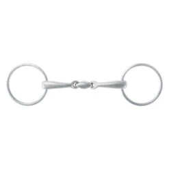 Mors 2 Anneaux Double Brisure Pour Cheval En Acier Inoxydable Stübben