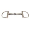 Mors 2 Anneaux En D Pour Cheval Avec Joint Articulé Inox Horka