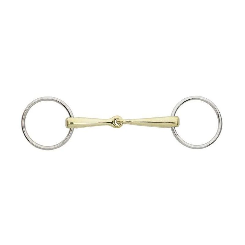 Mors 2 Anneaux Pour Cheval Brisure Simple Kavalkade KavalBit - 12 Mm