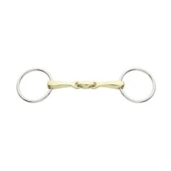 Mors 2 Anneaux Pour Cheval Double Brisure Kavalkade KavalBit - Lock Up 12 Mm