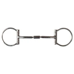 Mors 2 Anneaux Pour Cheval Double Joint Avec Rouleau Horka
