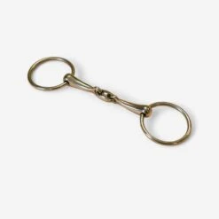Mors à Anneaux Double Brisure Cheval Et Poney