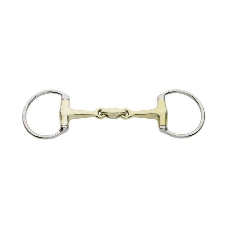 Mors Olive Pour Cheval à Double Brisure Kavalkade KavalBit 12 Mm
