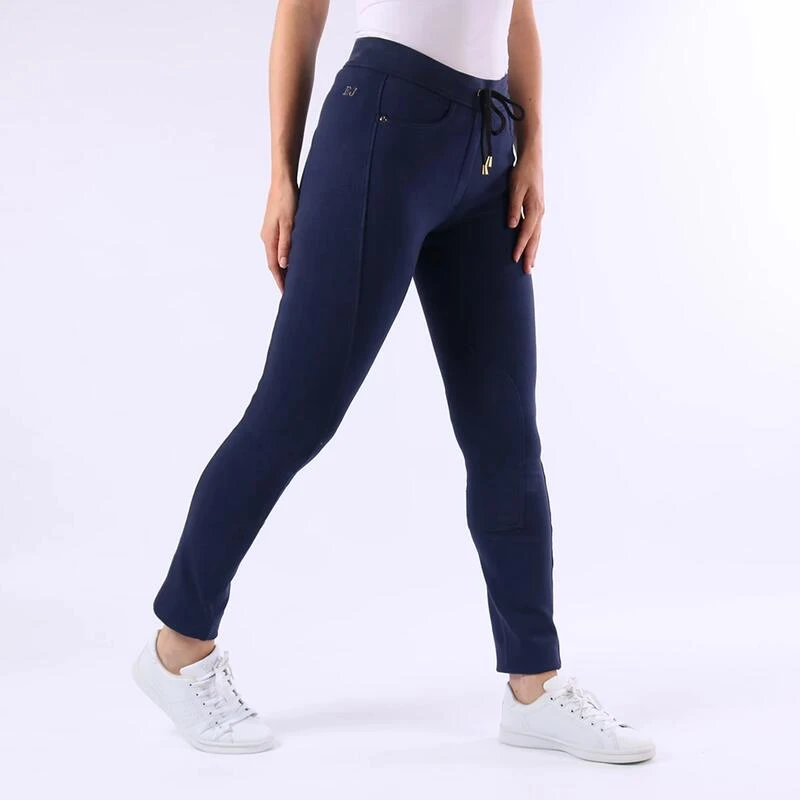 Pantalon D'équitation Chillout Enfant Barato Bleu Foncé – Image 3