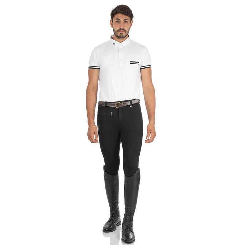 Pantalon D'équitation Homme En Coton Elastique – Image 4