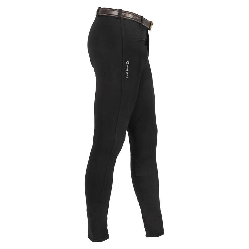 Pantalon D'équitation Homme En Coton Elastique