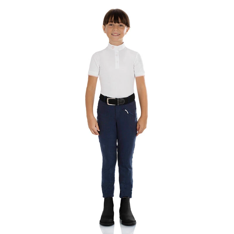 Pantalon D'équitation Jodhpur Enfant En Tissu Technique – Image 4