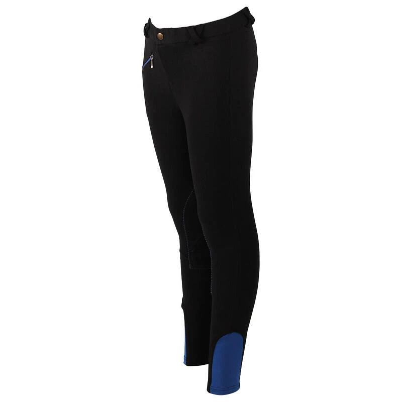 Pantalon D’Equitation Junior QHP Noir – Image 2