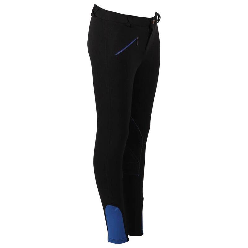 Pantalon D’Equitation Junior QHP Noir – Image 3