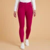 Pantalon équitation Classic Grip Femme - 900 Rose Cardinal