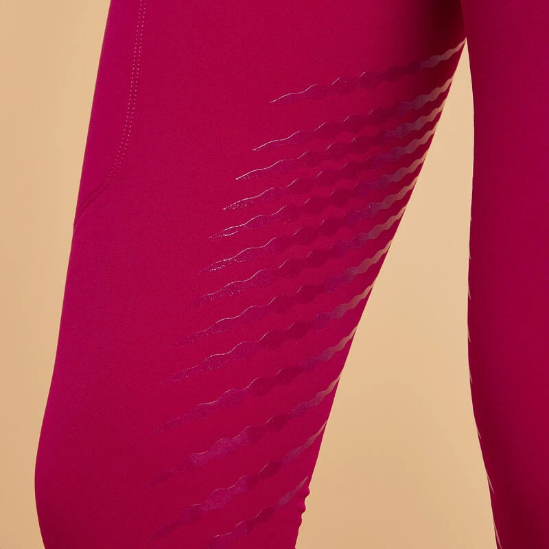 Pantalon équitation Classic Grip Femme - 900 Rose Cardinal – Image 6
