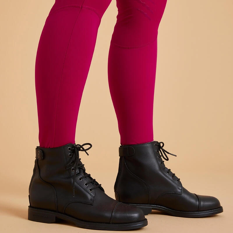 Pantalon équitation Classic Grip Femme - 900 Rose Cardinal – Image 9