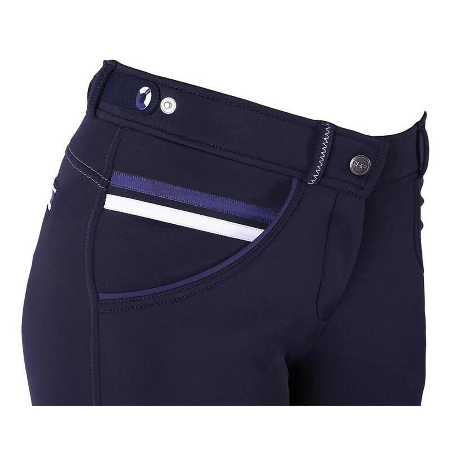 Pantalon équitation Full Grip Femme QHP Emma – Image 2