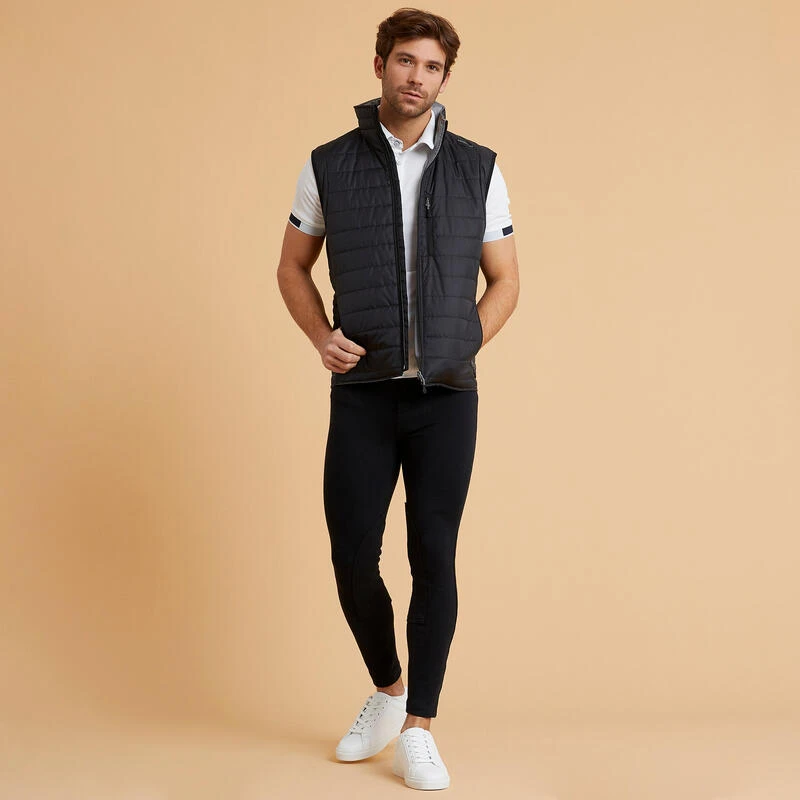 Pantalon équitation Homme 100 Noir – Image 2
