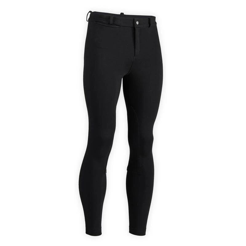 Pantalon équitation Homme 100 Noir – Image 7