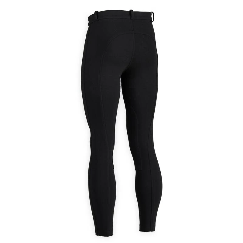 Pantalon équitation Homme 100 Noir – Image 8