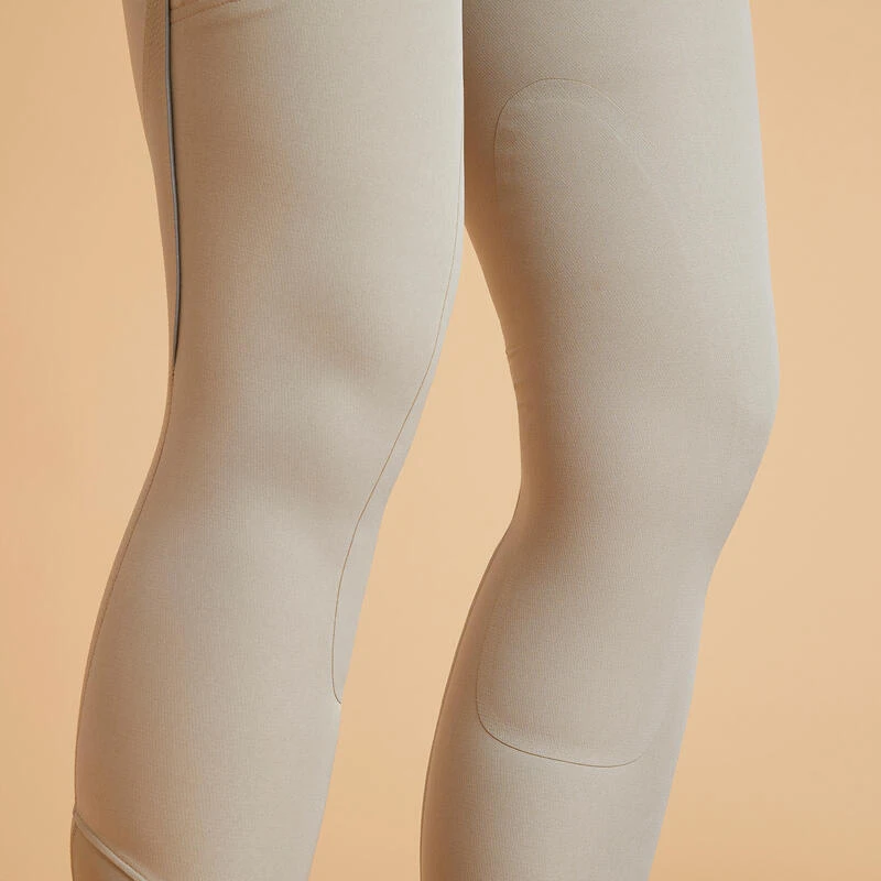 Pantalon équitation Léger Mesh Femme - 500 Beige – Image 8