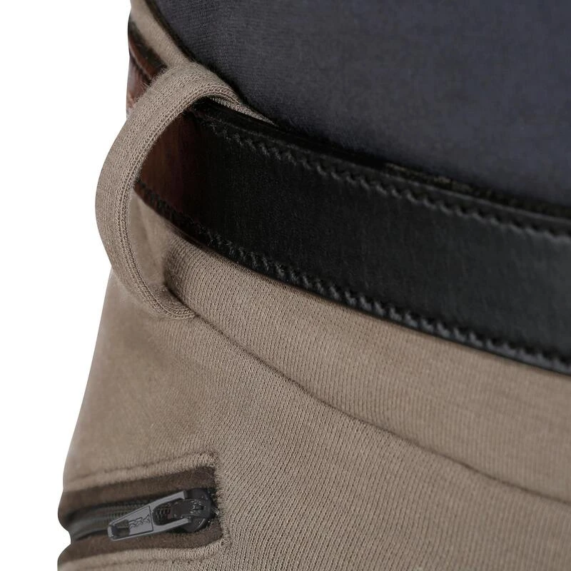 Pantalon Fond De Peau équitation Homme 180 FULLSEAT Marron – Image 10