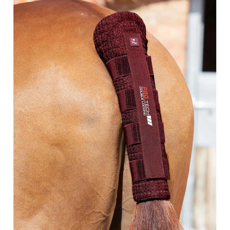 Protège-queue Pour Cheval Matelassé Gaufré à Double Verrouillage Premier Equine – Image 4