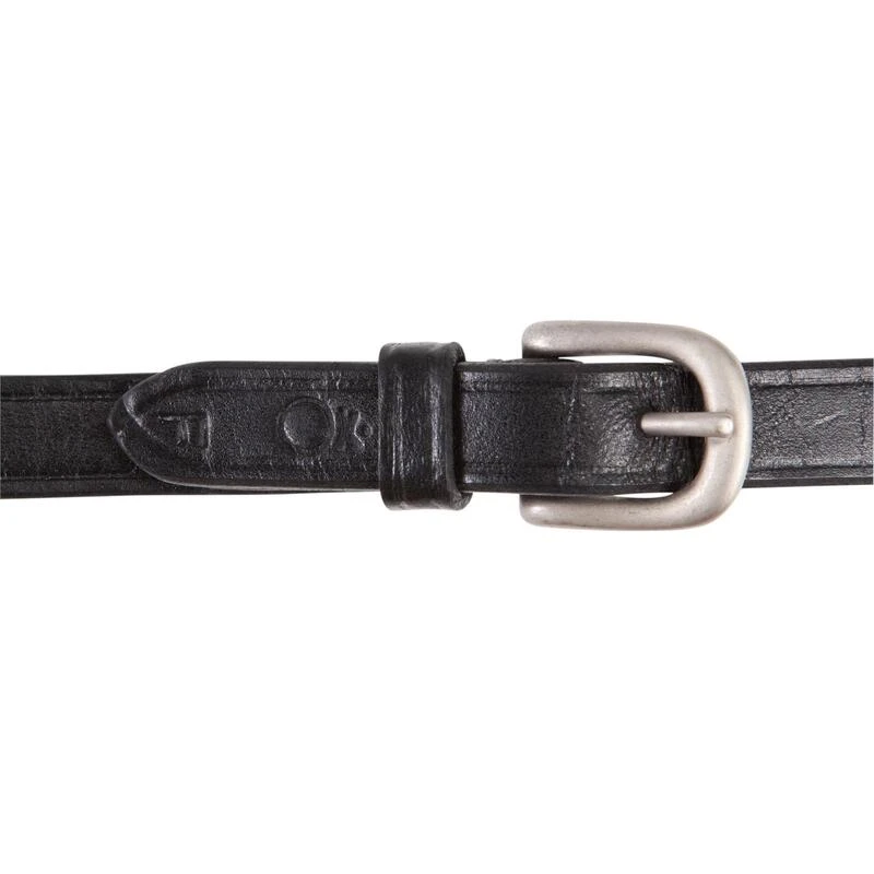 Rênes équitation Fines Grip Cheval - 500 Noires – Image 4