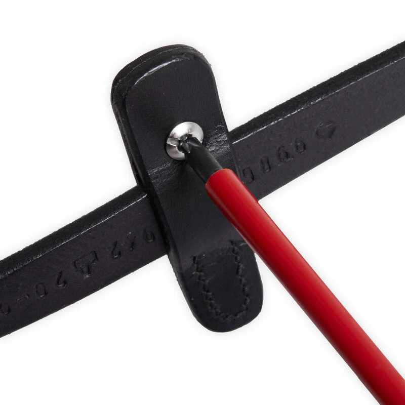 Rênes équitation Fines Grip Cheval - 500 Noires – Image 5