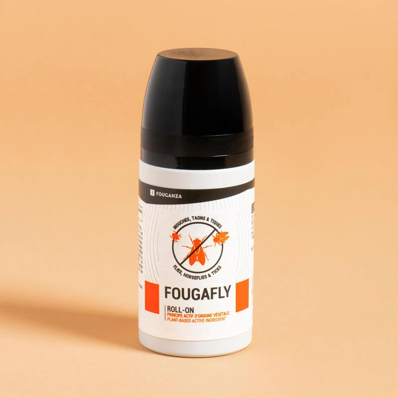 Répulsif Anti-insecte équitation Roll-on Cheval Et Poney - Fougafly 100 Ml