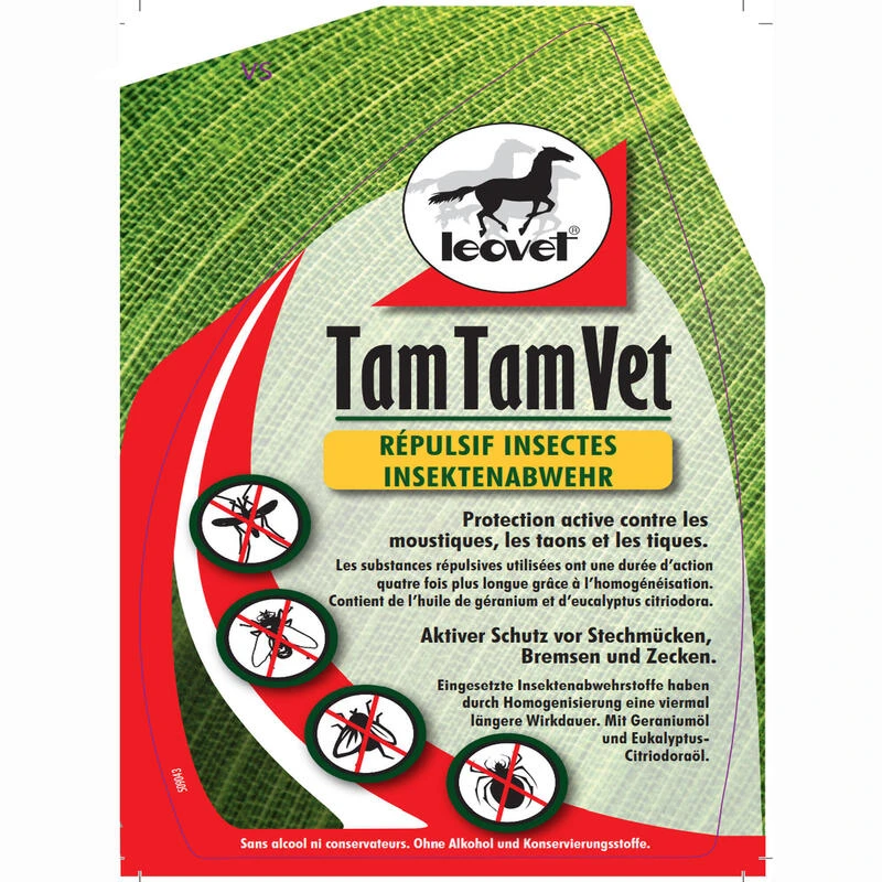 Répulsif Anti-insecte Spray Cheval Et Poney - Tam Tam Vet 550 Ml LEOVET – Image 2