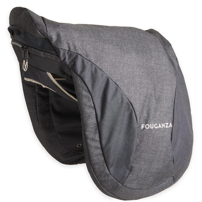 Sac à Selle équitation Gris – Image 2