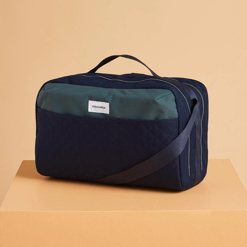 Sac De Pansage équitation 22L - 900 Vert Et Bleu. – Image 3