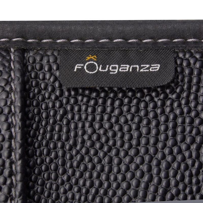 Sangle équitation Synthétique Courte Poney - 100 Noire – Image 6