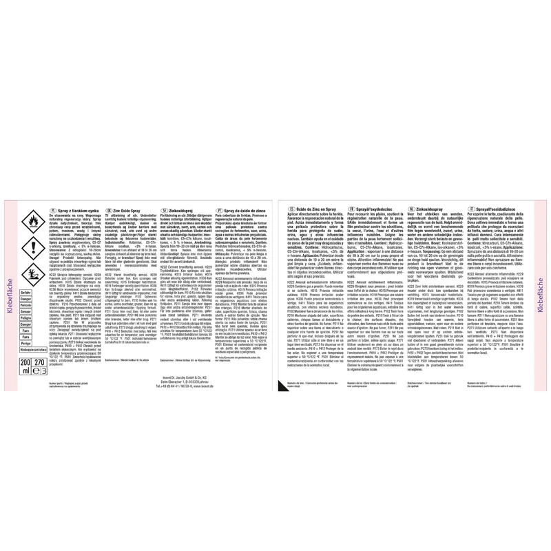 Spray Désinfectant Oxyde Zinc Cheval Et Poney - LEOVET 200 Ml – Image 2