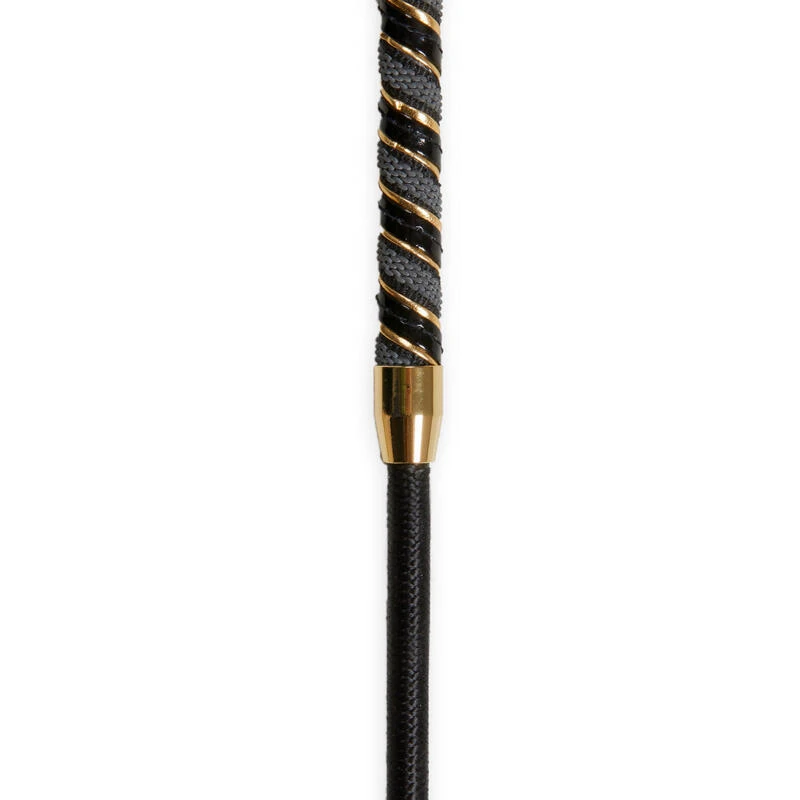 Waldhausen Stick De Dressage équitation 120 Cm - Noir Et Doré – Image 4