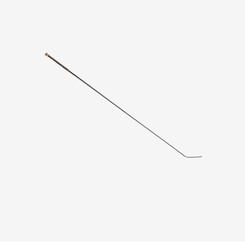 Waldhausen Stick De Dressage équitation 120 Cm - Noir Et Doré