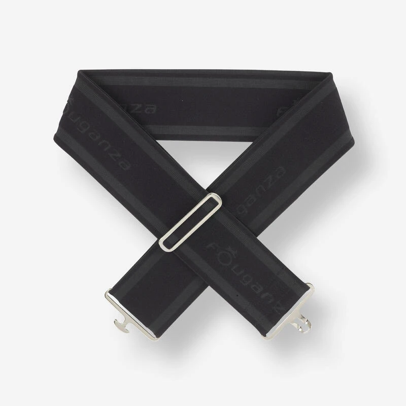 Sursangle élastique équitation Cheval Et Poney - Noir