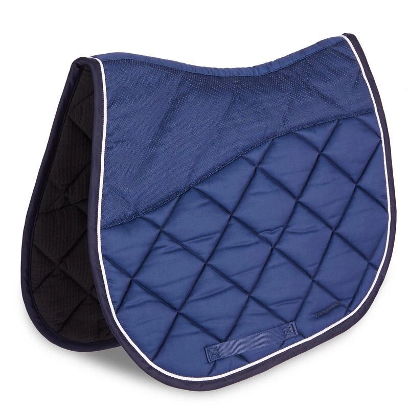 TAPIS CHEVAL ET PONEY BLEU TURQUIN 540