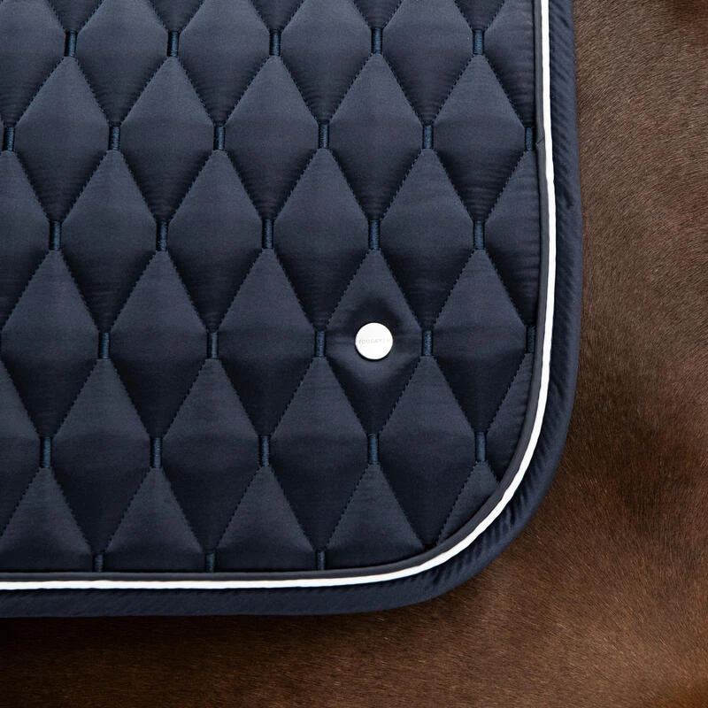 Tapis De Dressage équitation Cheval - 900 Marine – Image 3