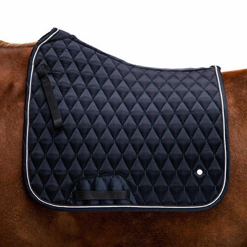 Tapis De Dressage équitation Cheval - 900 Marine