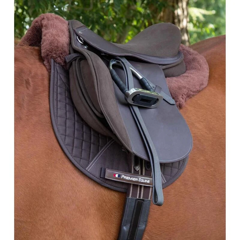 Tapis De Selle Amortisseur Mouton Synthétique Intégré Premier Equine GP/Jump Num – Image 2