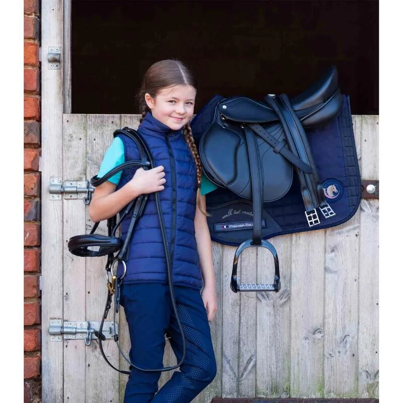 Tapis De Selle Pour Cheval Coton Premier Equine MPJ GP / Jump Plain – Image 4