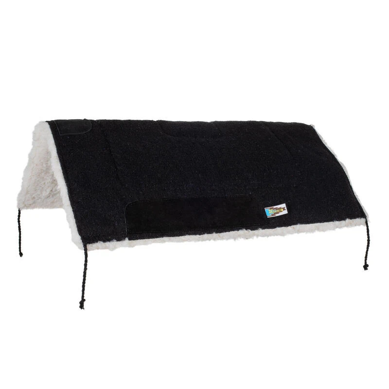 Tapis De Selle Western Basique En Peau De Mouton Synthétique
