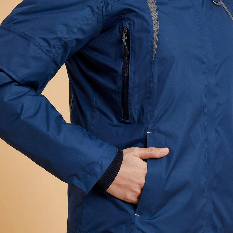 Veste Chaude Et Imperméable équitation Femme TOSCA Bleu Nuit – Image 8