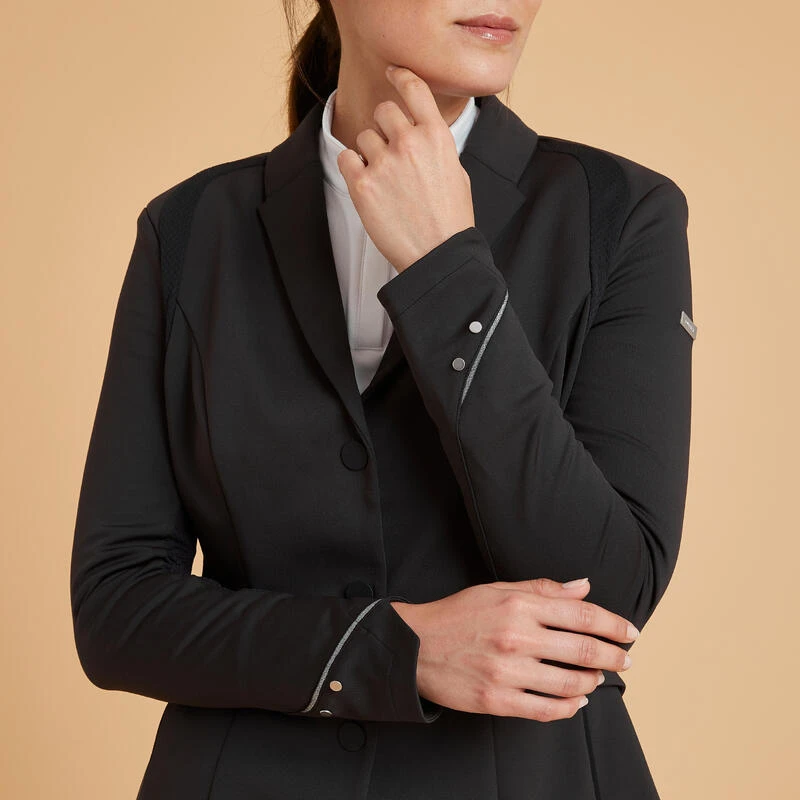 Veste Concours équitation Femme Noir 900 – Image 5