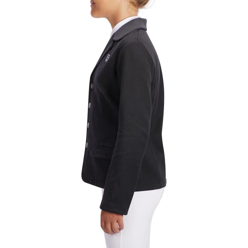 Veste De Concours équitation Enfant COMP 100 Noir – Image 5