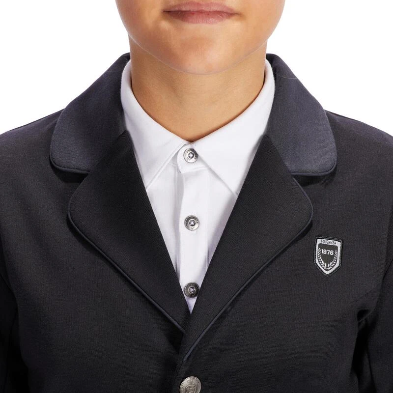 Veste De Concours équitation Enfant COMP 100 Noir – Image 7
