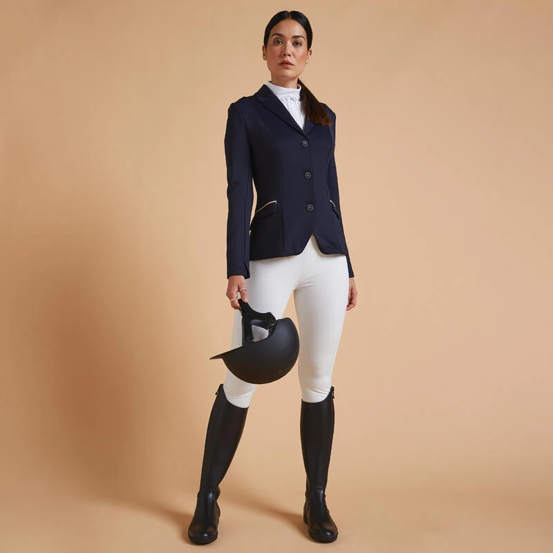 Veste De Concours équitation Femme - Marine – Image 2