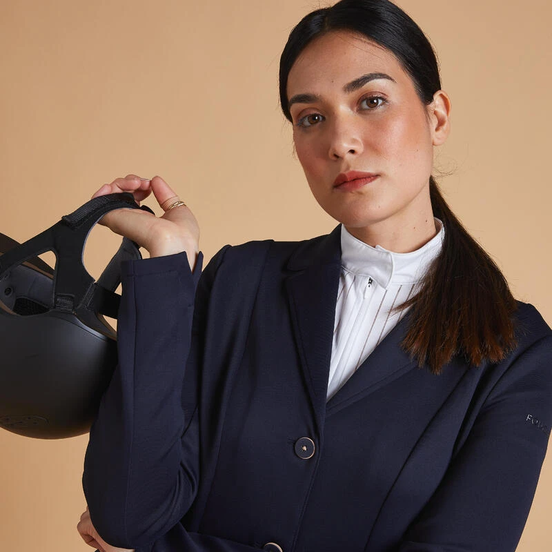 Veste De Concours équitation Femme - Marine – Image 3