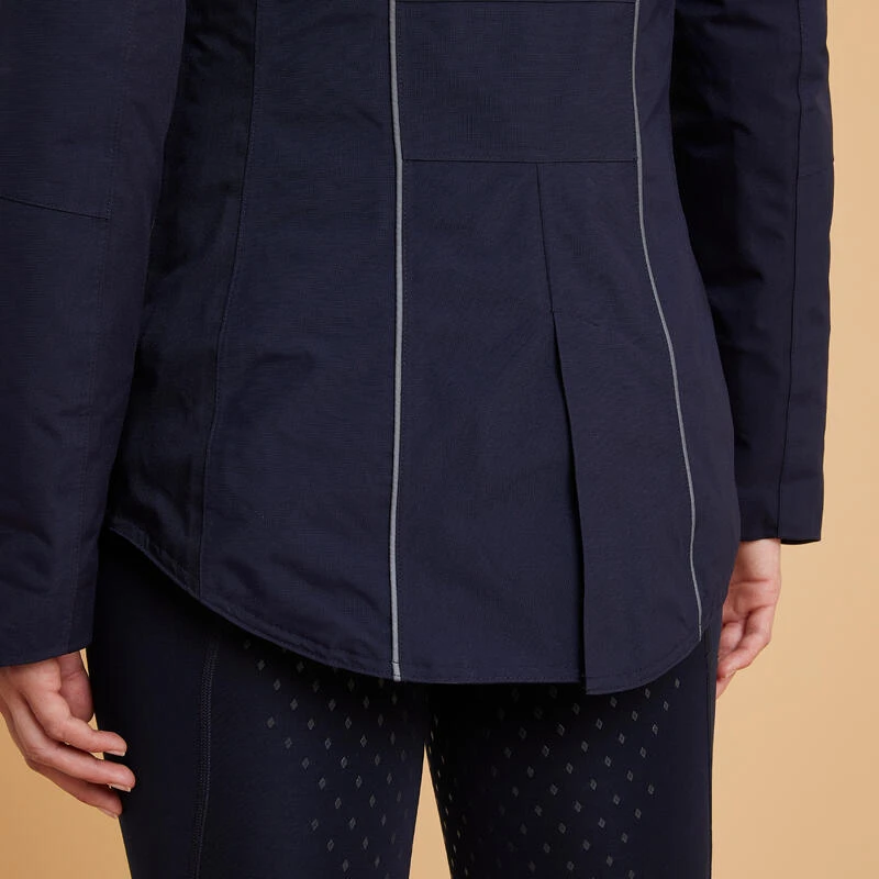 Veste équitation Chaude Et Imperméable Femme - 580 Marine – Image 10